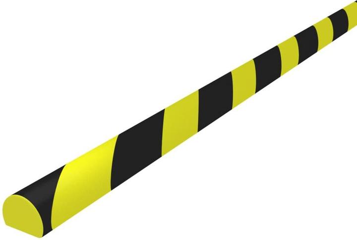 Image du produit VidaXL Kantenschoner Gelb & Schwarz 4x3x100 cm PU,Farbe: Gelb und
