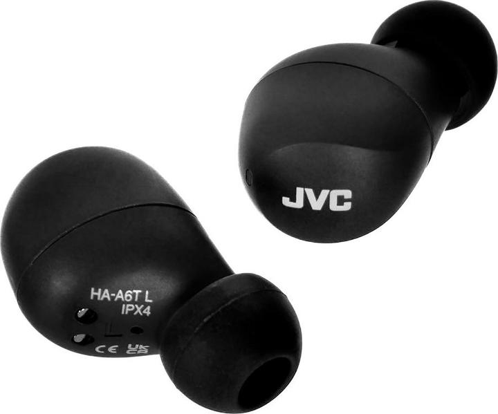 Produktbild JVC HA-A6T-B-U schwarz Kopfhörer In Ear TWS 3,9g leicht (23 h, Kabellos)