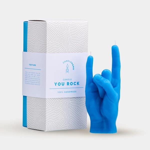 Actual product image Candle Hand You Rock (1 pcs.)