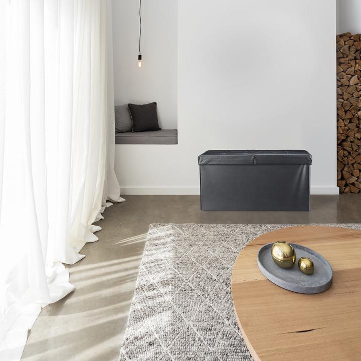 Image du produit Relaxdays Banquette, espace de rangement (75 cm)