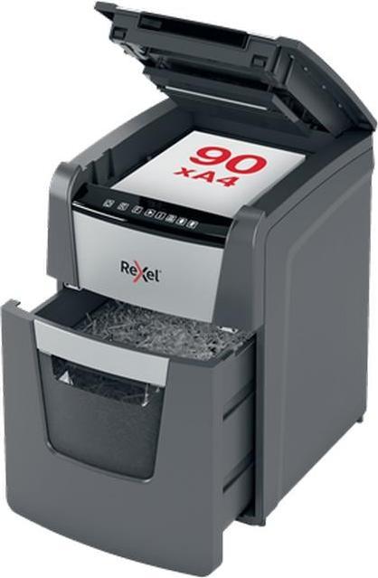 Actual product image Rexel Optimum Autofeed+ 90X P-4 document shredder, 90 pages (Particle cut)