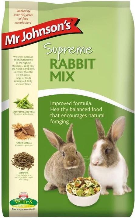 Actual product image Mr. Johnson's Mr.Johnson - Mr.J Supreme Rabbit mix 15kg - (815-210) (15 kg, 1 x)