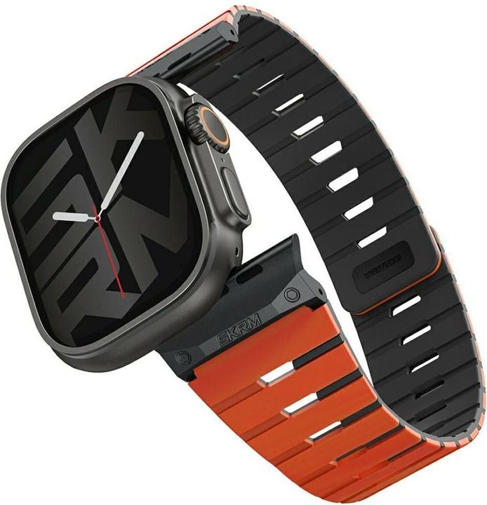 Image du produit Skinarma Strap Gemini for Apple Watch 49/46/45/44 mm orange (Acier inoxydable, Matières plastiques, Silicone)