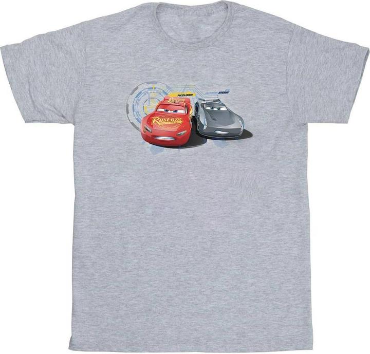 Disney Cars Lightning Vs Storm TShirt (S)