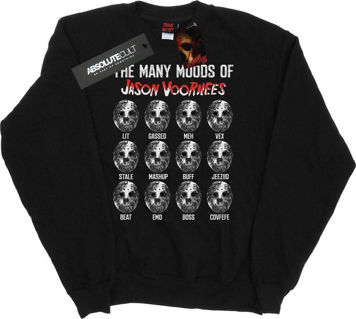 Produktbild Absolute Cult The Many Moods Of Jason Voorhees Sweatshirt (XL)
