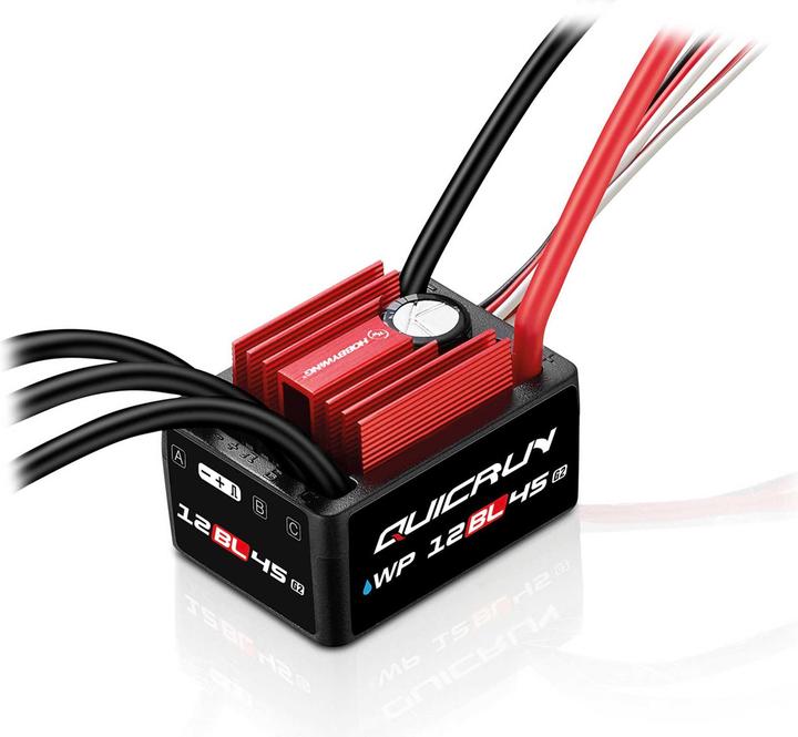 Immagine prodotto Hobbywing QuicRun WP12BL45 G2 controller brushless 45A 2-3s per 1:12