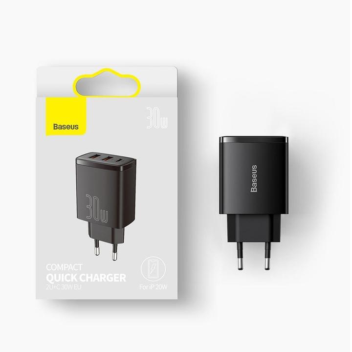 Immagine prodotto Baseus Comact Caricatore rapido (30W) (30 W)