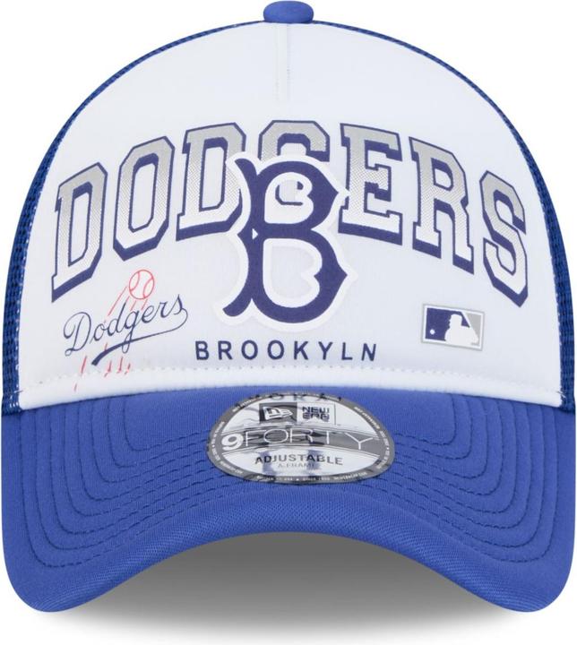 Actual product image New Era A-Frame Mesh Trucker Cap - RETRO Los Angeles Dodgers