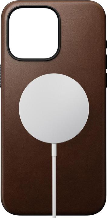Actual product image Nomad Modern Leather Case (Apple iPhone 15 Pro Max)