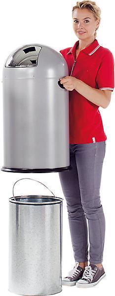 Actual product image kaiserkraft Push waste collectors (52 l)