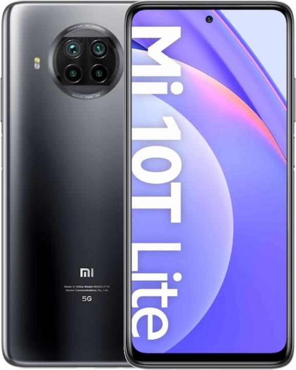 Actual product image Xiaomi Mi 10T Lite (128 GB, Pearl Gray, 6.67", Dual SIM, 64 Mpx, 5G)