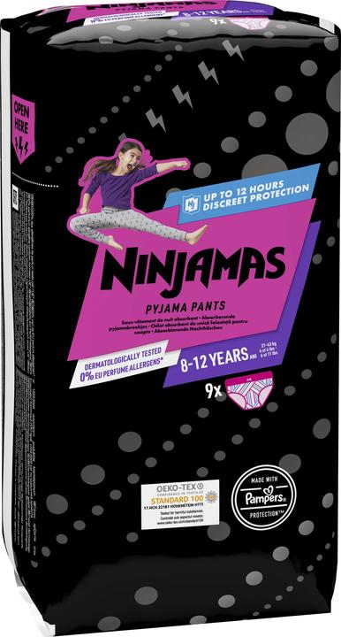 Produktbild Pampers Ninjamas (Gr. L, Tragepack, 9 Stück)