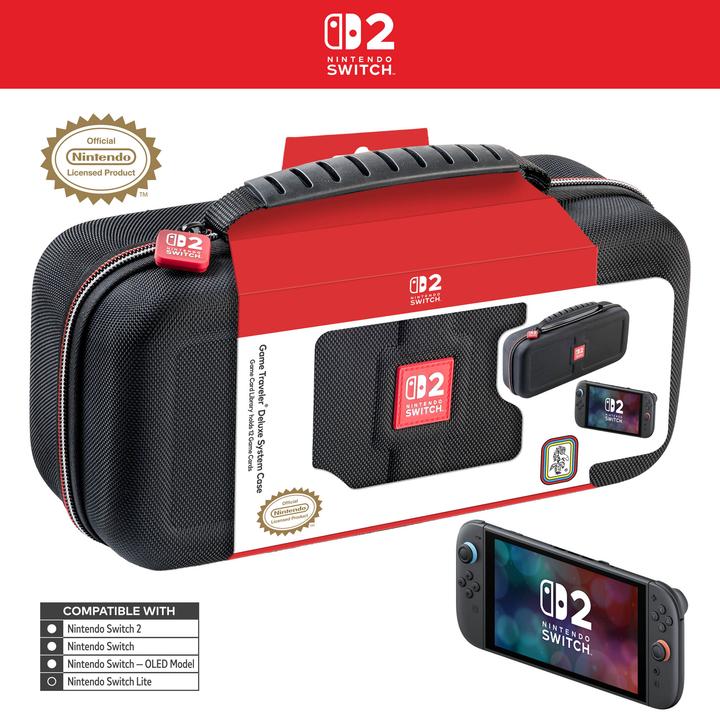 Image du produit Bigben HOUSSE MEDIUM sous licence SWITCH 2 - RDS - Noir (Switch 2)