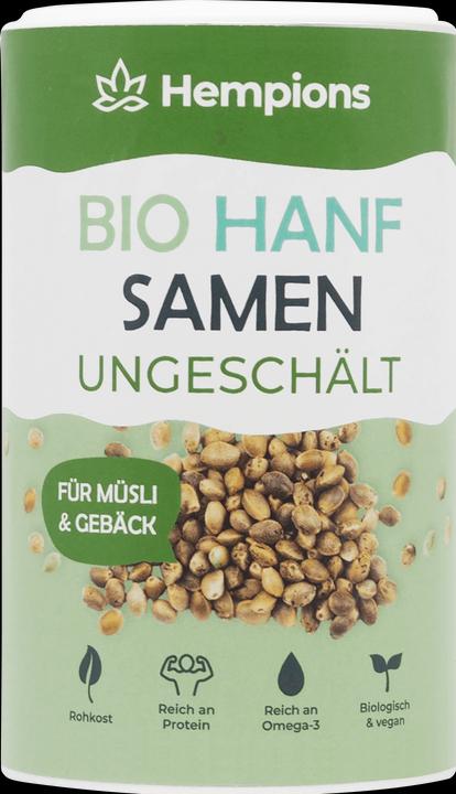 Produktbild Hempions Bio Hanfsamen ungeschält (200 g)