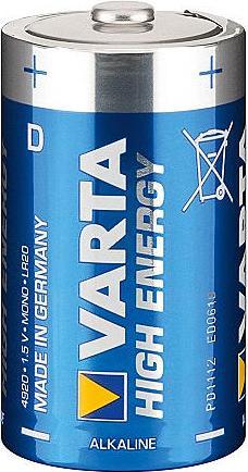 Actual product image Varta Longlife Power (1 pcs., D, 16500 mAh)