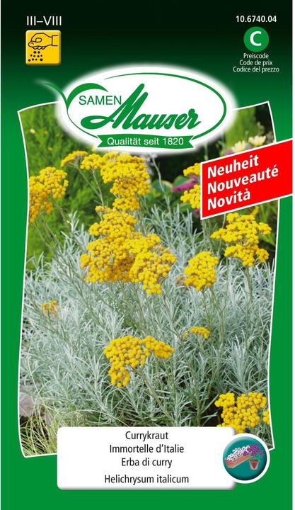 Produktbild Samen Mauser Samen Currykraut (Kräutersamen)