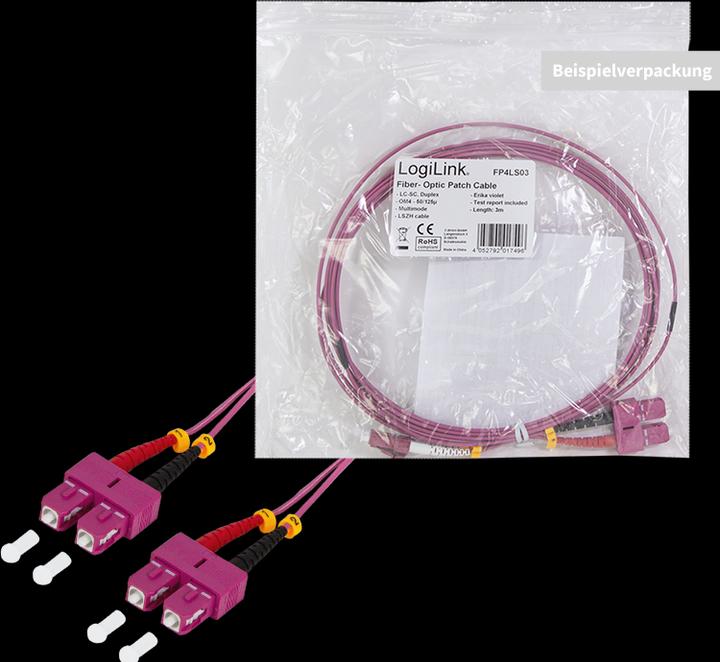 Produktbild LogiLink Netzwerkkabel (U/FTP, CAT6a, 3 m)