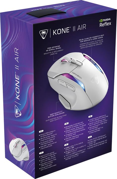 Immagine prodotto Turtle Beach KONE II AIR - Mouse da gioco (Senza fili)