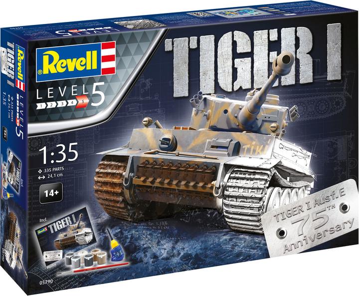 Actual product image Revell Gift set Tiger I version E 75th Anniversary