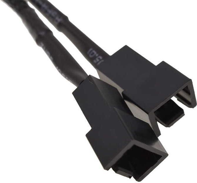 Immagine prodotto Phobya Cavo di alimentazione SATA a Y interno a 3Pin 5V e 12V - nero 20cm