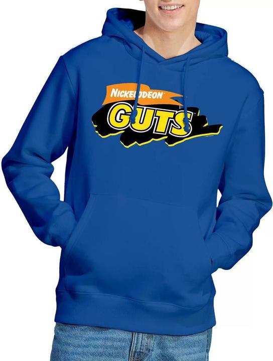 Immagine prodotto Nickleodeon Guts Felpa con Cappuccio Logo Uomo (M)