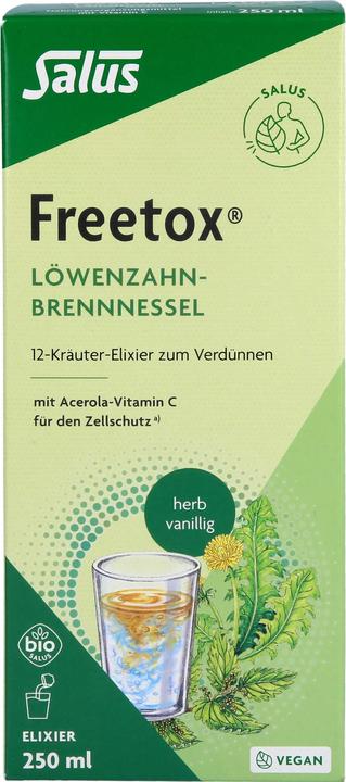 Image du produit Salus Freetox Elixir Pissenlit Ortie Bio (1 pièce(s), Sirop, 598 g)