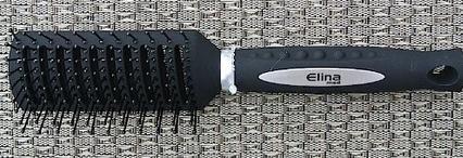 Image du produit Magni Osma Elina 40299 Brosse à cheveux de luxe Wellnes Black 22cm noir-mat, Forme:plate ouverte