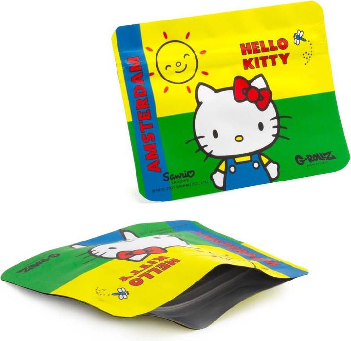 Produktbild G-Rollz Hello Kitty Classic Amsterdam Smellproof Bags 105 x 80mm 8pcs
