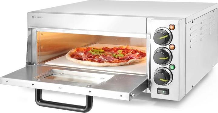 Produktbild Hendi Pizzaofen kompakt 230V 2000W (Pizzaofen Elektro, Pizzaofen Gastro)