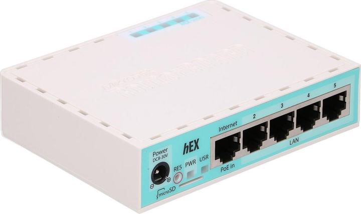 Actual product image MikroTik Rb750gr3 Hex