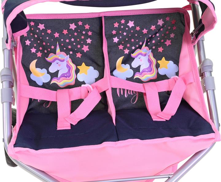 Image du produit Knorrtoys Zwillingspuppenwagen Duo - "Magic Unicorn"