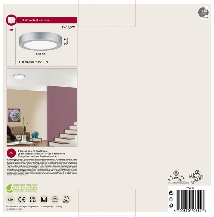 Actual product image Paulmann Panel Lunar (1140 lm)