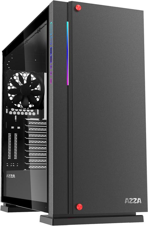 Produktbild Linkworld Geh Fulltower ATX Zircon 7000B B/Win-Glas 2xUSB 3.0 - Full Tower - PC - Metall - (ATX, mATX)