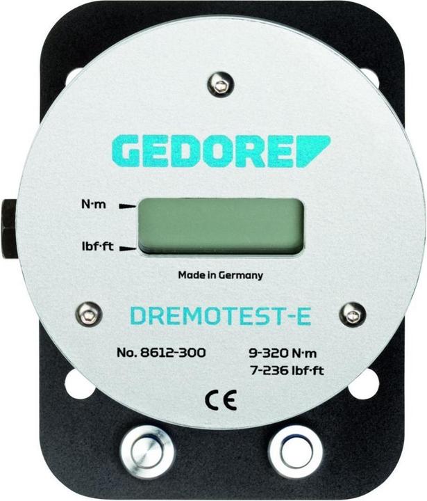 Actual product image Gedore Appareil de contrôle électronique DREMOTEST E 0.9-55 Nm (1/4", 3/8", 0.90 Nm, 55 Nm)