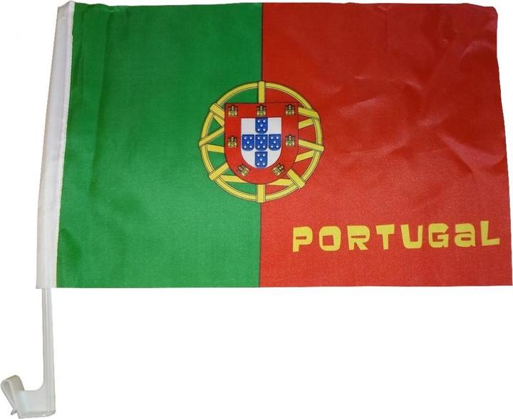 trends4cents Autoflagge Portugal 30 x 40 cm Auto Flagge Fahne Autofahne Fensterflagge Fanfahne