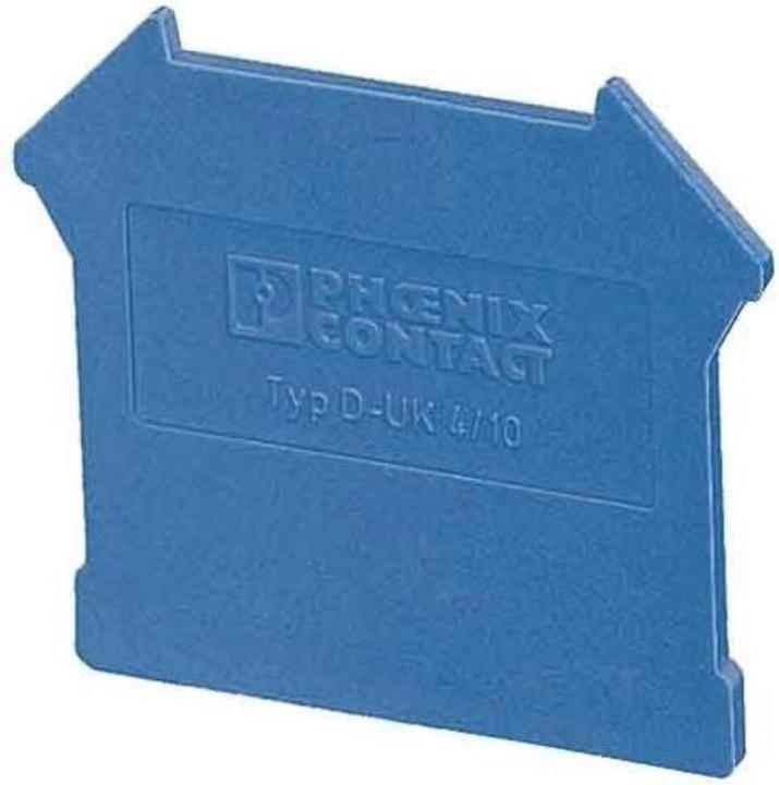 Produktbild Phoenix Contact 3003101 D-UK 4/10 BU Abschlussdeckel