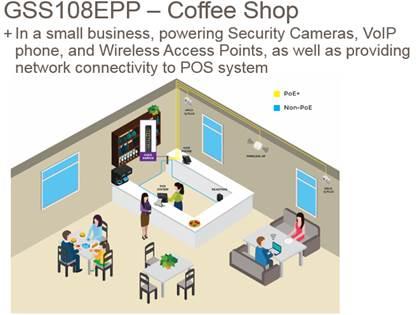 Produktbild Netgear Gss108epp-100eus (8 Ports)