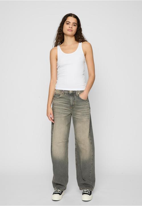 Actual product image Urban Classics Ladies Organic Basic Rib Top 2-Pack - 166867 (M)
