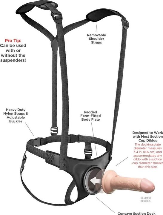Produktbild Body Dock Strap-On Suspenders