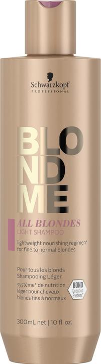 Schwarzkopf Professional Blondme - All Blondes Light Shampoo (300 ml, Flüssiges Shampoo)
