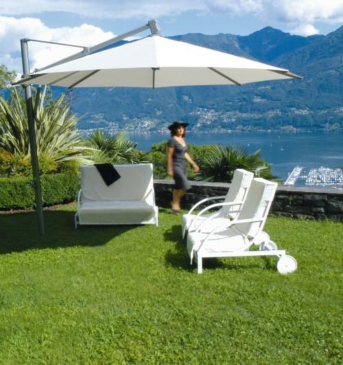 Actual product image Glatz Sombrano 350 x 350 beige/grey, square (3.50 m)