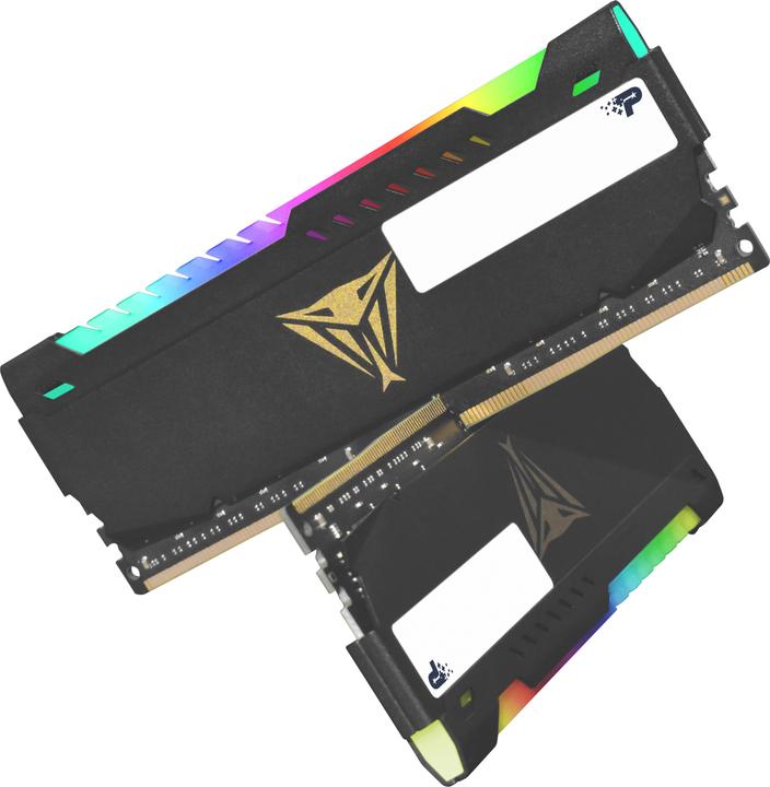 Produktbild Patriot DDR4 PC3600 64GB (2x32) Viper Steel RGB (2 x 32GB, 3600 MHz, DDR4-RAM, DIMM)