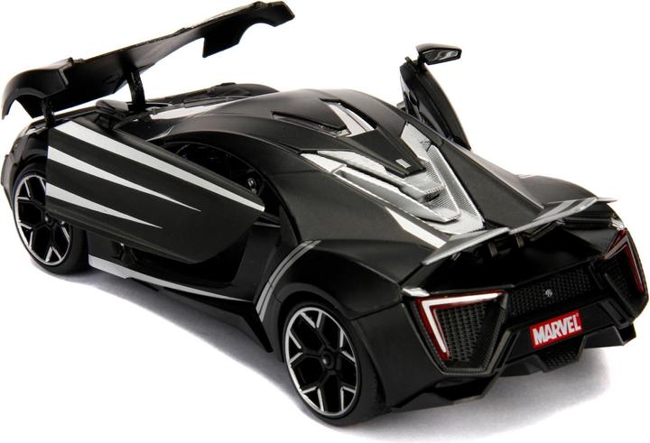 Image du produit Jada Avengers Black Panther avec voiture 1:24
