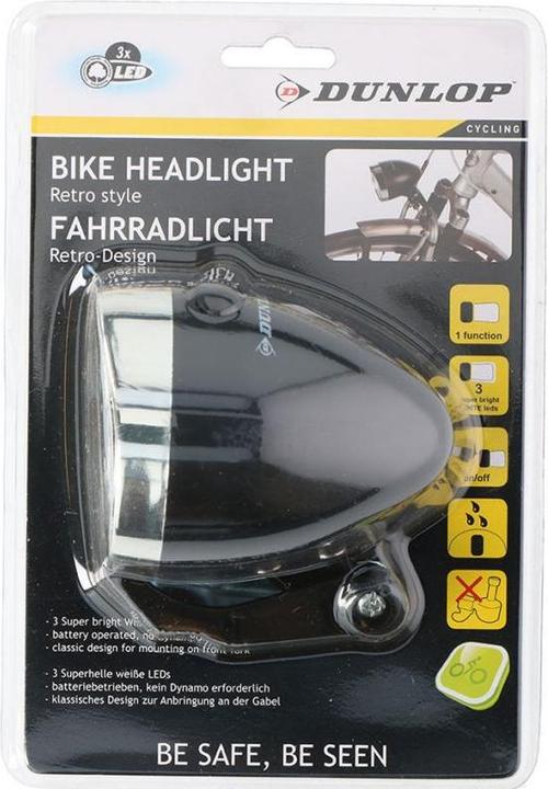 Image du produit Dunlop Fahrradlampe Scheinwerfer LED