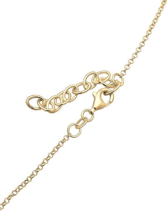 Immagine prodotto Elli Choker mit Plättchen Matt Look (Argento, 36 cm)