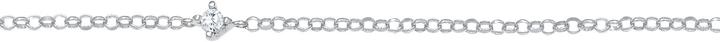 Immagine prodotto Elli Choker Erbskette mit Zirkonia Kristall (Argento, 36 cm)