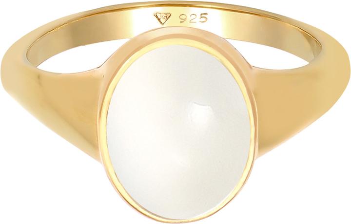Actual product image Elli Siegelring mit Mondstein (58, 925 Silver)