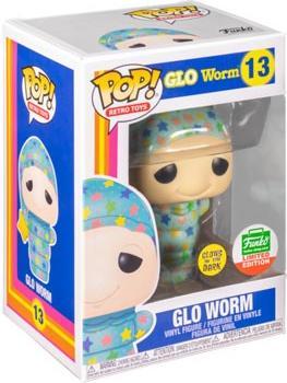 Actual product image Funko Pop Glow in the Dark Hasbro Glo Worm Holiday 2020 Limited Edition