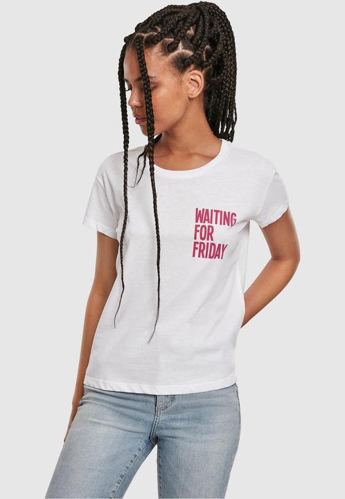 Actual product image Merchcode Ladies Waiting For Friday Box Tee (4XL)