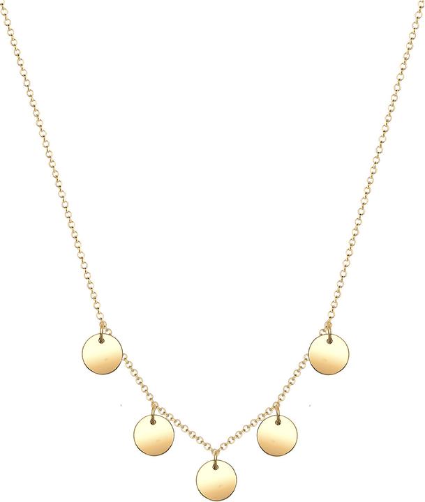Elli im Plättchen Design (Sterling Silber, 45 cm)
